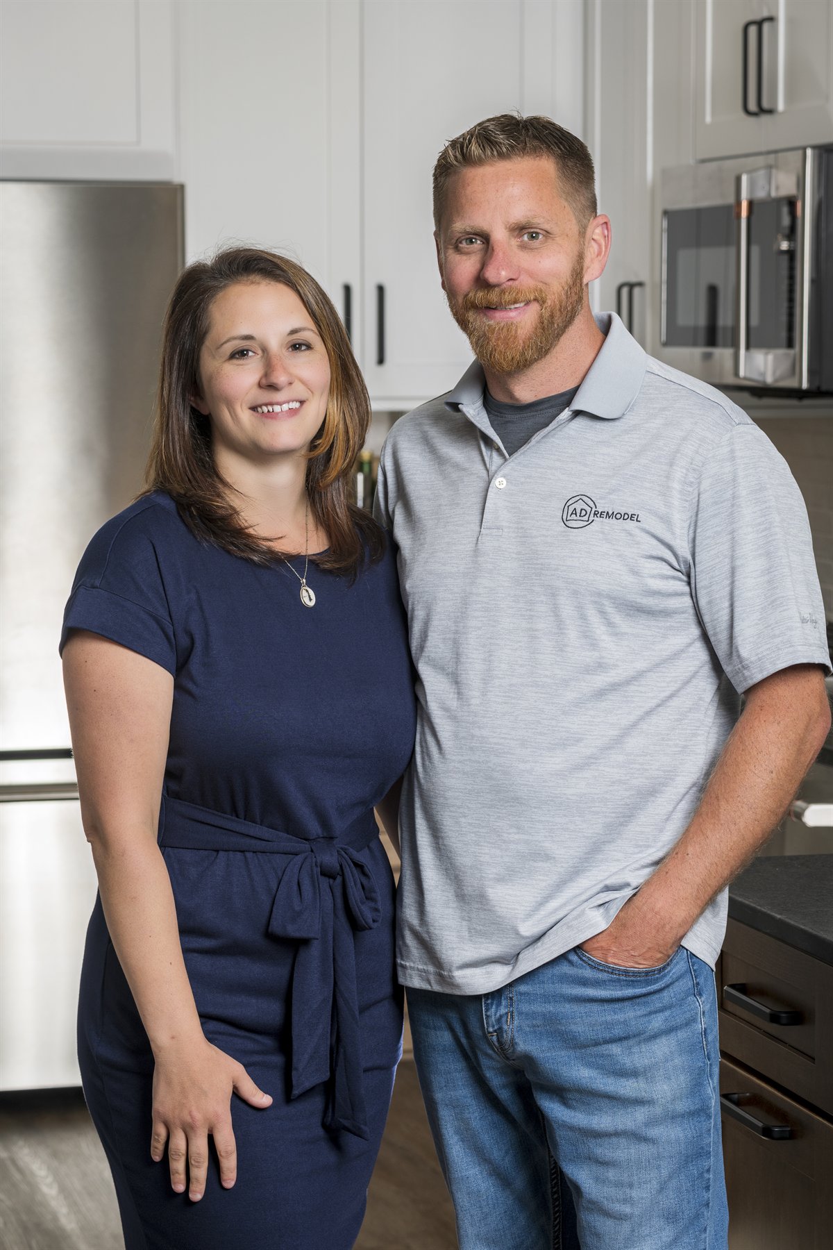 Katie and Andy, the husband-and-wife team behind AD Remodel & Design